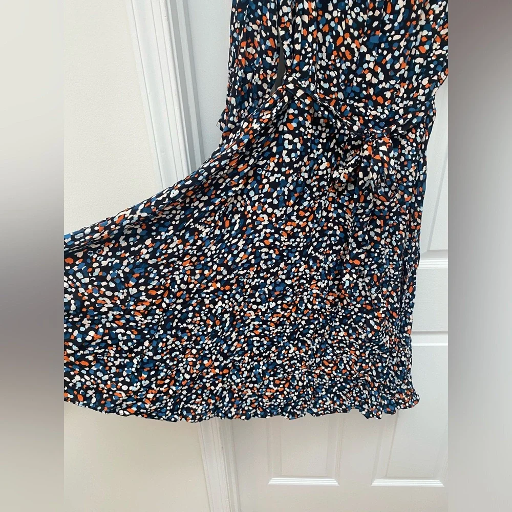 Hobbs of London Multicolor Dots 3/4 Sleeve “Alex” Dress - Size 14